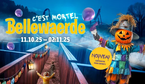 Halloween Bellewaerde 2025 tarifs billets nocturnes