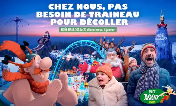 Noël Gaulois Parc Astérix 2025
