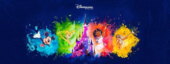 Symphonie des couleurs Disneyland Paris 2024