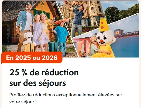 early bird séjours plopsaland Belgium 2025