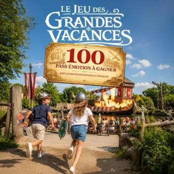 jeu concours Puy du Fou Grandes vacances pour gagner un Pass Emotion jeu concours Puy du Fou Grandes vacances pour gagner un Pass Emotion