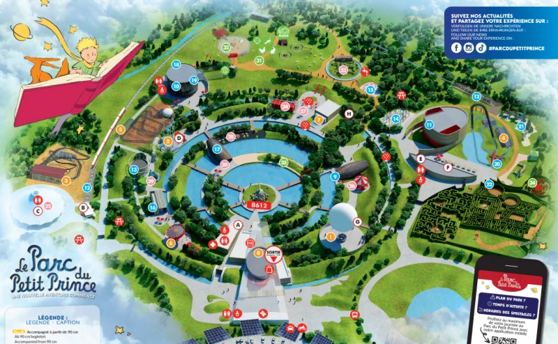 plan parc du petit prince 2025